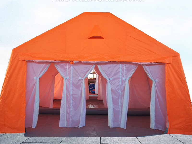 橙色消防帳篷
